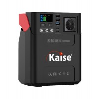 Estación de energía portátil 222Wh con 1 enchufe AC (100W máx.), 2xUSB-C, 3xUSB-A, 3 salidas DC (150W máx.) y toma de mechero - 