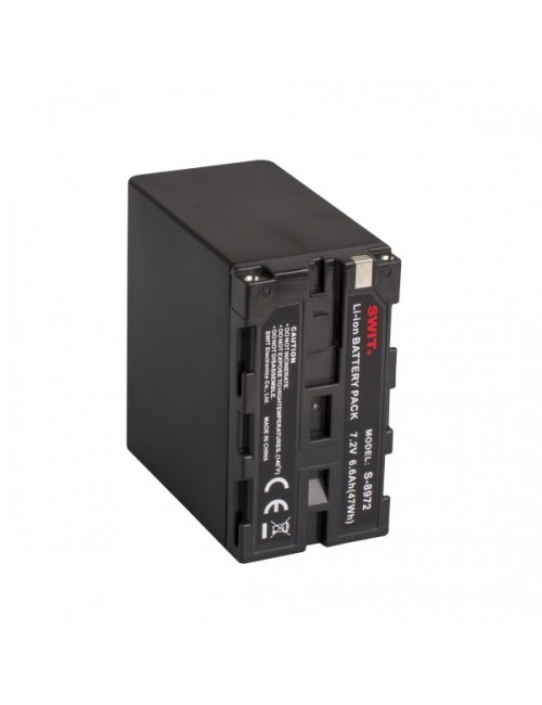 Batería para Sony HVR-Z1/Z5/Z7/V1, DSR-PD150/170/190, NEX-FS100/700/EA50 y NXR-MC2000/HD1000 7,2V 6600mAh 47Wh SWIT - S-8972 -  
