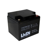 Batería 12V 40Ah C20 larga vida Liven LVL40-12 - LVL40-12 -  -  - 1