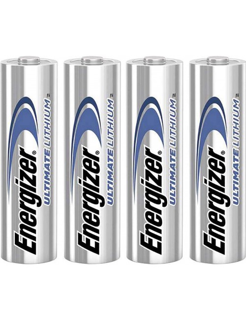Pila litio AA Energizer Ultimate Lithium 1,5V (blister 4 unidades) - L91BP-4 -  - 7638900262643 - 2