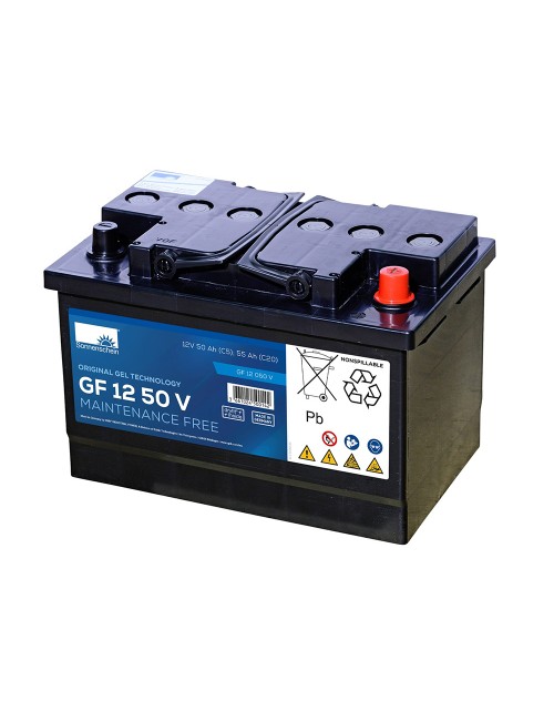 Batería de gel 12V 55Ah C20/20Hr Sonneschein Dryfit serie GF-V - GF12050V -  -  - 1