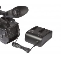 Cargador doble para SONY BP-U30/60/90 y SWIT S-8U63/65/65 y LB-SU98 con adaptador DC 12V y alimentación para videocámaras - 3