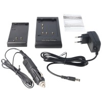 Cargador descargador para baterías de videocámara Sony y Panasonic de 6V con adaptador de coche - ACH-ACV16 -  -  - 5