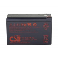Batería 12V 9Ah 34W/celda CSB HR1234W F2 - CSB-HR1234WF2 -  -  - 1