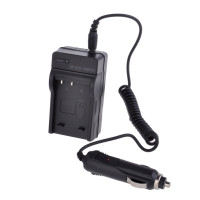 Carregador para baterias Sony NP-FR1 e NP-FT1, automático, com controlo de carga e adaptador para automóvel - 2
