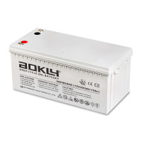 Batería gel 12V 200Ah C10 ciclo profundo Aokly 6GFM200G - 6GFM200G -  -  - 1