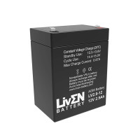 Bateria 12V 2,9Ah C20 Liven LV2.9-12 - 1