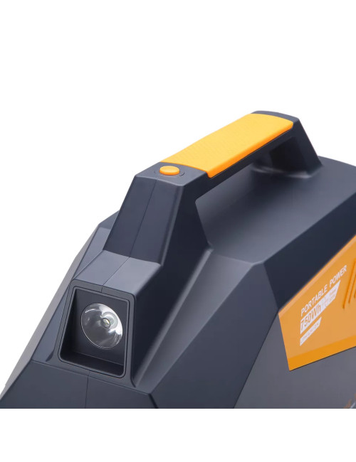 Estación de energía portátil 786Wh con 2 enchufes AC 500W máx. (picos 2500W), 2xUSB-C, 3xUSB-A, 2 salidas DC y toma de mechero -