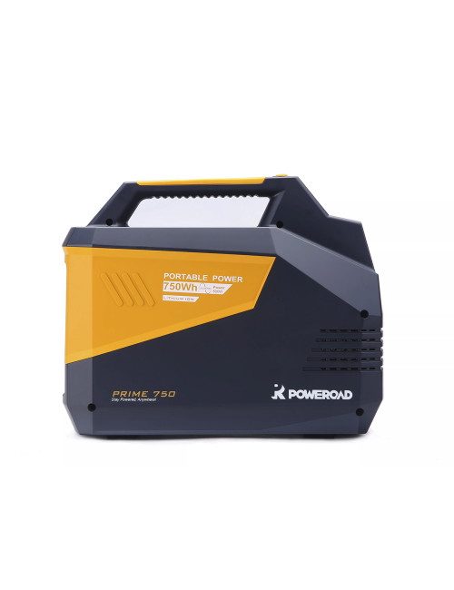 Estación de energía portátil 786Wh con 2 enchufes AC 500W máx. (picos 2500W), 2xUSB-C, 3xUSB-A, 2 salidas DC y toma de mechero -
