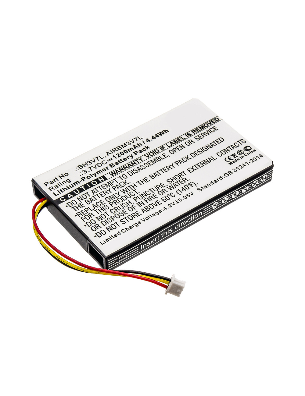 Batería compatible Autec BH3V7L, AIRBM3V7L 3,7V 1200mAh 4,44Wh - AB-BM3V7L -  - 4894128117865 - 1