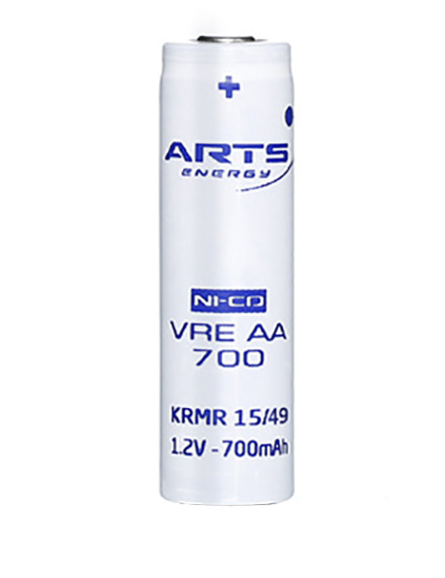 Batería AA 1,2V 700mAh Ni-Cd ARTS Energy VRE AAL 700 - VRE AAL 700 -  -  - 1