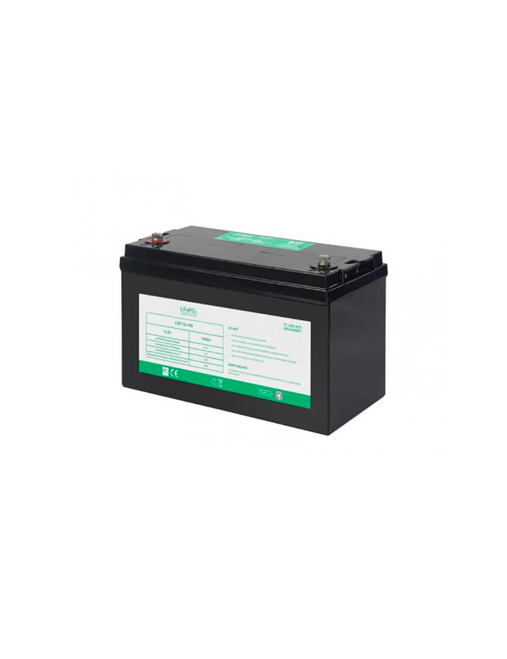 Bateria LiFePO4 12V 150Ah Bluetooth série LDP - 1