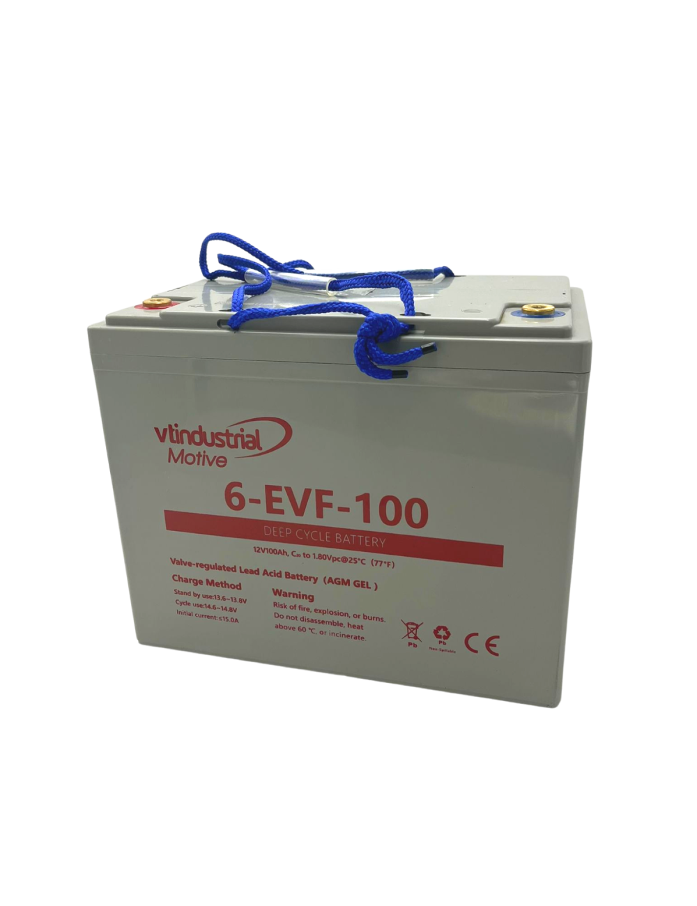 Batería gel híbrido 12V 100Ah C20 ciclo profundo serie Industrial Motive 6-EVF-100 - 6-EVF-100 - - - 1 Batería gel híbrido 12V 100Ah C20 ciclo profundo serie Industrial Motive 6-EVF-100 - 6-EVF-100 - - - 1