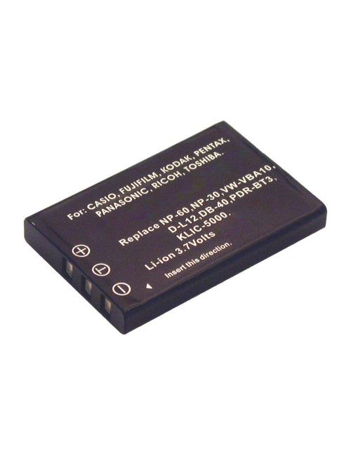Bateria Fujifilm NP-60 3,7V 1000mAh 3Wh 2-Power - 1