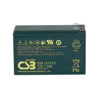 Batería 12V 7,2Ah C20 CSB EVX1272 - CSB-EVX1272 -  -  - 1