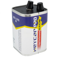 4R25, 4LR25 pilha alcalina de 6V com molas Heycar Pro Alkaline - 1