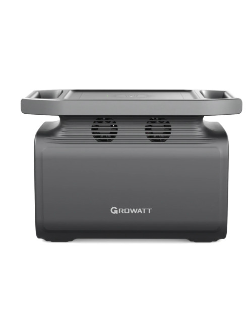 Estación de energía portátil Growatt Infinity 1500 de 1512Wh con 2000W (pico 4000W), 6xUSB, salida 12V y cargador inalámbrico - 