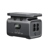 Estación de energía portátil Growatt Infinity 1500 de 1512Wh con 2000W (pico 4000W), 6xUSB, salida 12V y cargador inalámbrico - 