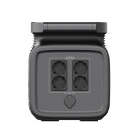 Estación de energía portátil Growatt Infinity 1500 de 1512Wh con 2000W (pico 4000W), 6xUSB, salida 12V y cargador inalámbrico - 