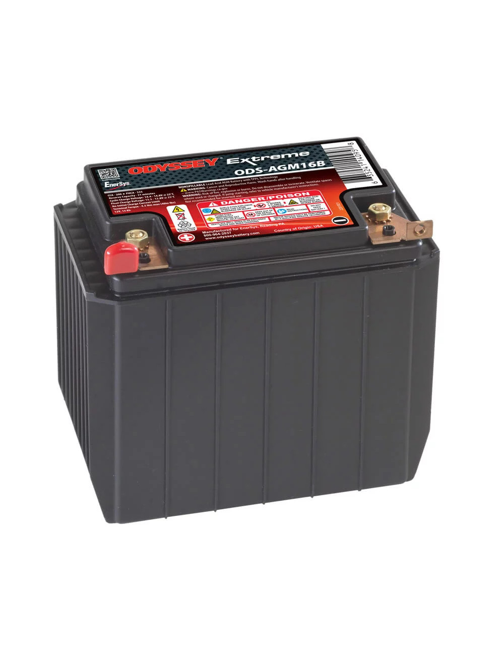 PC535 bateria 12V 14Ah C20 200CCA Odyssey Power & Motorsports ODS-AGM16B. - 1 PC535 bateria 12V 14Ah C20 200CCA Odyssey Power & Motorsports ODS-AGM16B. - 1