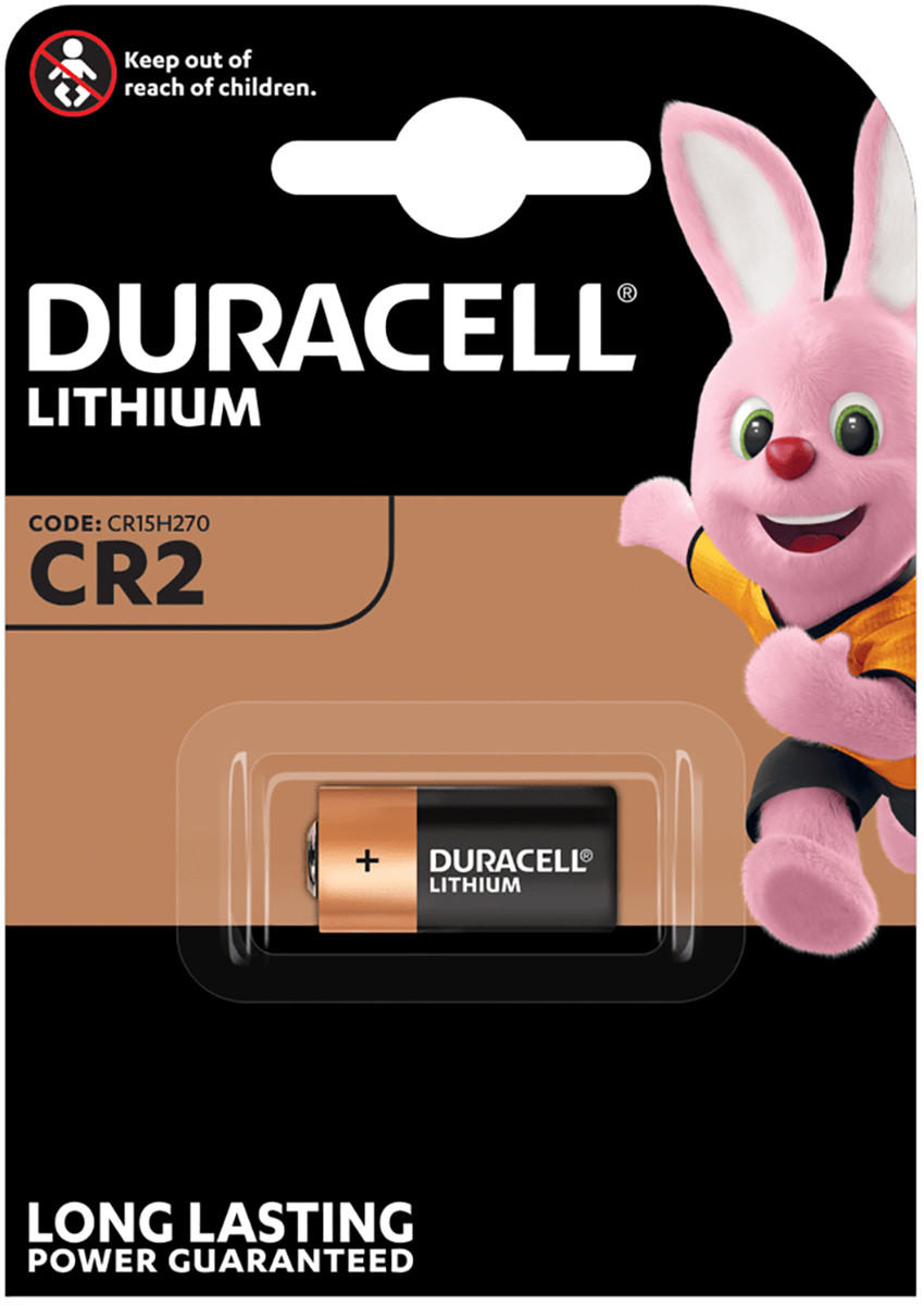 CR2 pila litio 3V Duracell Lithium (blister 1 pcs)