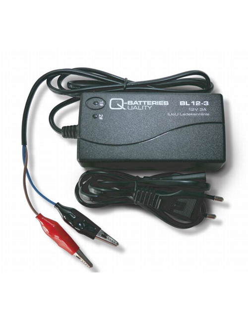 Cargador 12V 3A para baterías de plomo AGM y Gel, automático y con carga de mantenimiento - BL12-3 -  - 4250889611903 - 1