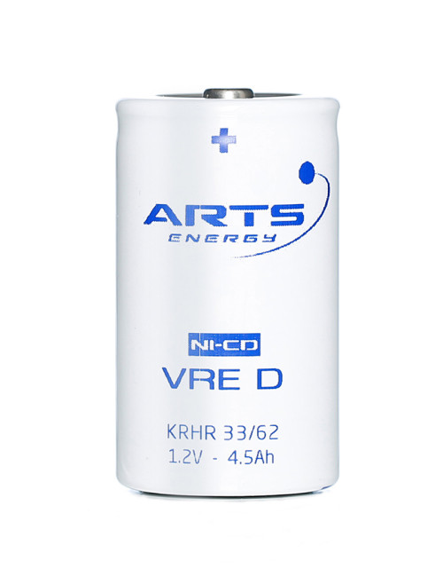 Batería D 1,2V 4500mAh Ni-Cd ARTS ENERGY serie VRE - VRE D -  -  - 1