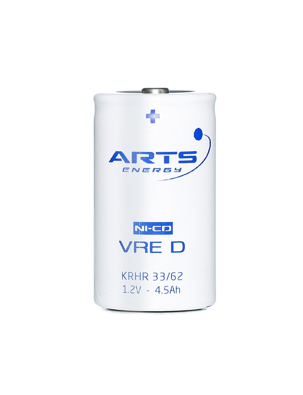 Batería D 1,2V 4500mAh Ni-Cd ARTS ENERGY serie VRE - VRE D - - - 1 Batería D 1,2V 4500mAh Ni-Cd ARTS ENERGY serie VRE - VRE D - - - 1