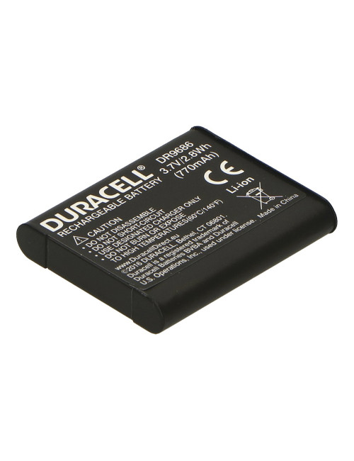 Bateria compatível com Olympus LI-50B 3,7V 770mAh 2,8Wh Duracell - 2