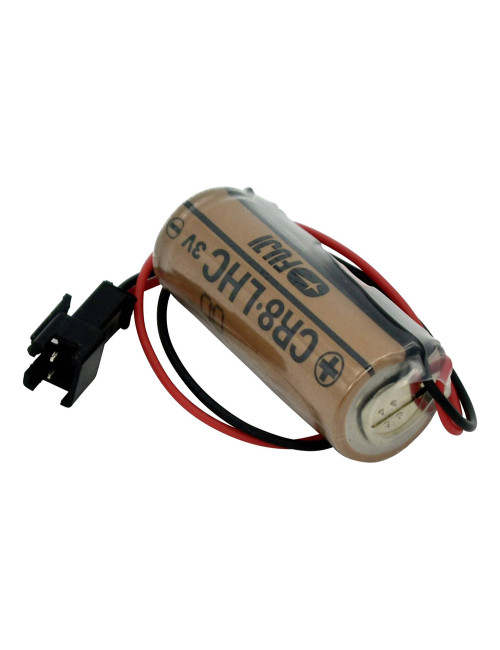 CR8-LHC, CR17450SE, CR17450 Pilha de Lítio de 3V 3000mAh FDK Fuji com Conector de 2 Pines - 1