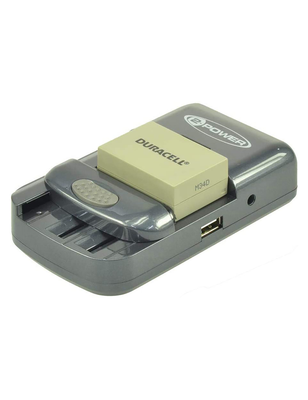 Cargador universal para baterías de cámaras de fotos, videocámaras y pilas recargables AA y AAA con puerto USB 2-Power - UDC5001 Cargador universal para baterías de cámaras de fotos, videocámaras y pilas recargables AA y AAA con puerto USB 2-Power - UDC5001