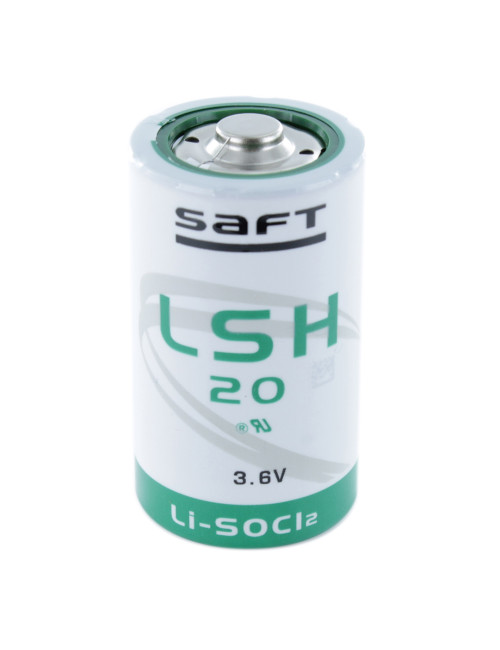 LSH20 pilha de lítio D 3.6V 13Ah Saft série LSH - 1