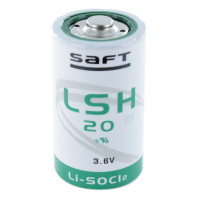 LSH20 pilha de lítio D 3.6V 13Ah Saft série LSH - 1