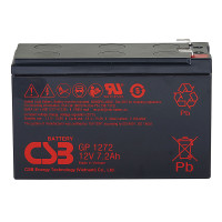 Batería 12V 7,2Ah para APC Smart UPS y APC Back UPS sustituye APC RBC2 - CSB-GP1272 -  -  - 1