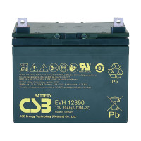 Batería 12V 39Ah C20 ciclo profundo CSB EVH12390 - CSB-EVH12390 -  -  - 1