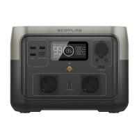 EcoFlow RIVER 2 Max central eléctrica portátil de 512Wh com 2 tomadas AC 500W(1000W máx.), 4xUSB e tomada de isqueiro de 12V - 1