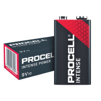 Pila alcalina 9V Procell Intense by Duracell (caja 10 unidades) - PROCELL-PX1604 -  - 5000394137097 - 1