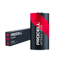 CR123A pila litio 3V Procell Intense High Power Lithium by Duracell (caja 10 unidades) - PROCELL-CR123 I -  - 5000394163393 - 1