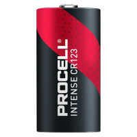 CR123A pila litio 3V Procell Intense High Power Lithium da Duracell (caja 10 unidades) - 2