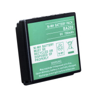 Batería compatible HBC Radiomatic FUB9NM, FUB09N, BA209000, BA209060, BA209061, PM237745002 6V 700mAh - BA209 -  - 3660766434067