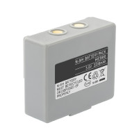 Batería compatible Hetronic HE900, 68300600, 68300900, 68300940, 68300990... 3,6V 2200mAh - HE900 -  -  - 1