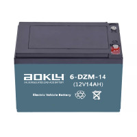 6-DZM-14 batería 12V 14Ah C2 ciclo profundo Aokly (6-DZM-12, 6-DZF-12, 6-DFM-12) - 6-DZM-14 -  -  - 1