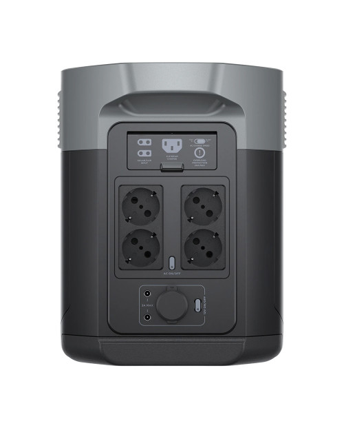 EcoFlow Delta 2 Max central eléctrica portátil com bateria LiFePO4 de 2048Wh e potência de 2400W (pico de 4800W) - 2