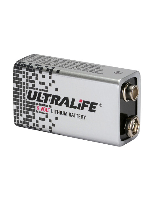 Pilha para AED Defibtech Lifeline 9V 1200mAh lítio Ultralife U9VL-J-P (embalagem industrial) - 1