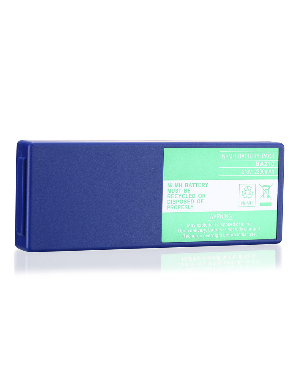 Batería compatible HBC Radiomatic BA210, FUB10AA, BA210040, BA211060, BA213020, BA214060, BA214061 de 2x6V 2200mAh - BA210 - - Batería compatible HBC Radiomatic BA210, FUB10AA, BA210040, BA211060, BA213020, BA214060, BA214061 de 2x6V 2200mAh - BA210 - -