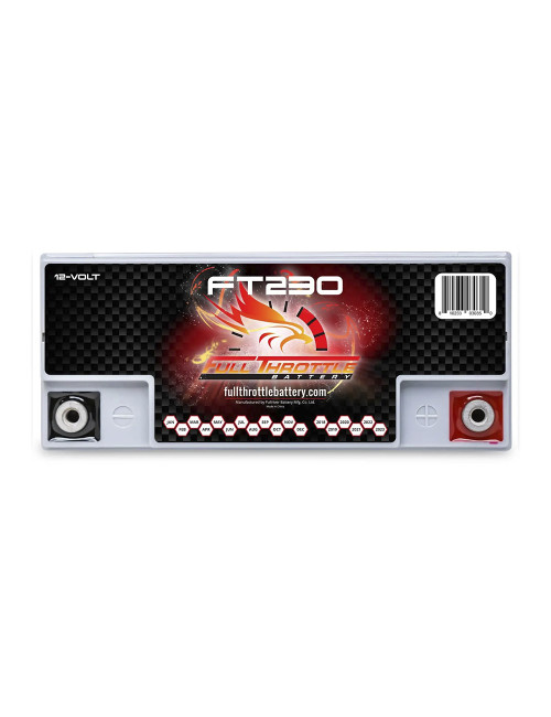Batería 12V 20Ah C20 230CCA Fullriver FT230 serie Full Throttle - FT230 -  - 0810233030350 - 2