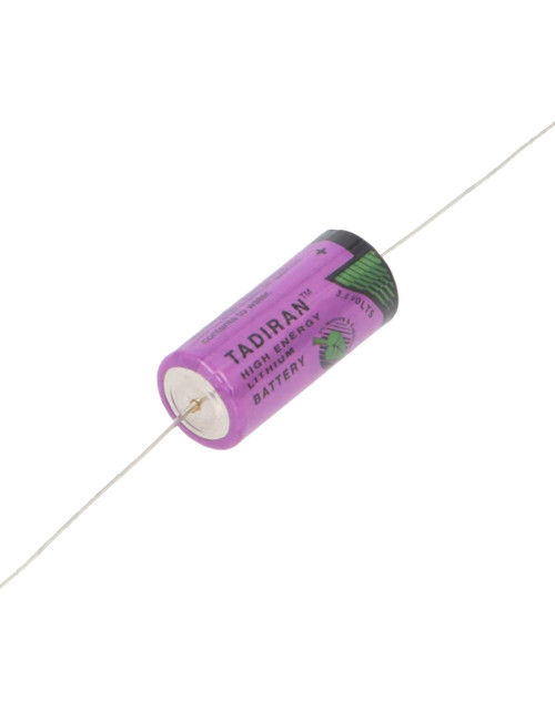 SL761/P pila litio 2/3AA 3,6V 1,5Ah con terminales axiales Tadiran serie LTC - SL-761/P -  -  - 1