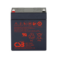 Bateria para escala ou balançal de 12V 4,5Ah C20 CSB GP1245 - 1