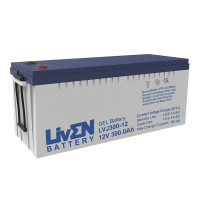 Bateria gel 12V 300Ah C20 ciclo profundo Liven LVJ300-12 - 1