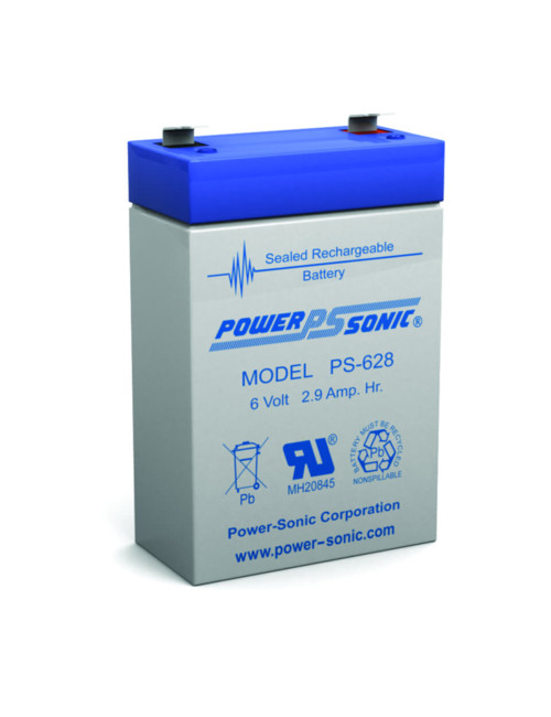 Bateria 6V 2,9Ah C20 PowerSonic PS-628 - 1